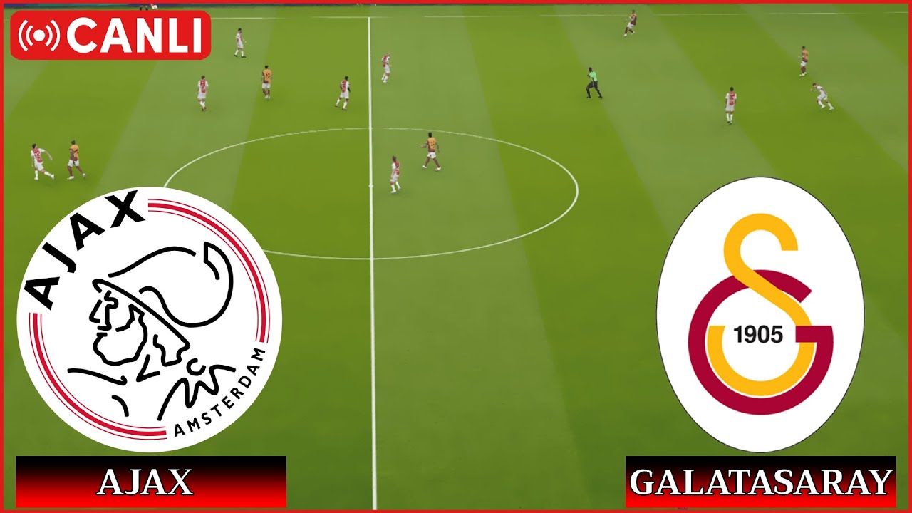 Galatasaray vs Ajax Canlı Yayın – Şampiyonlar Ligi Maçı İzle 📺