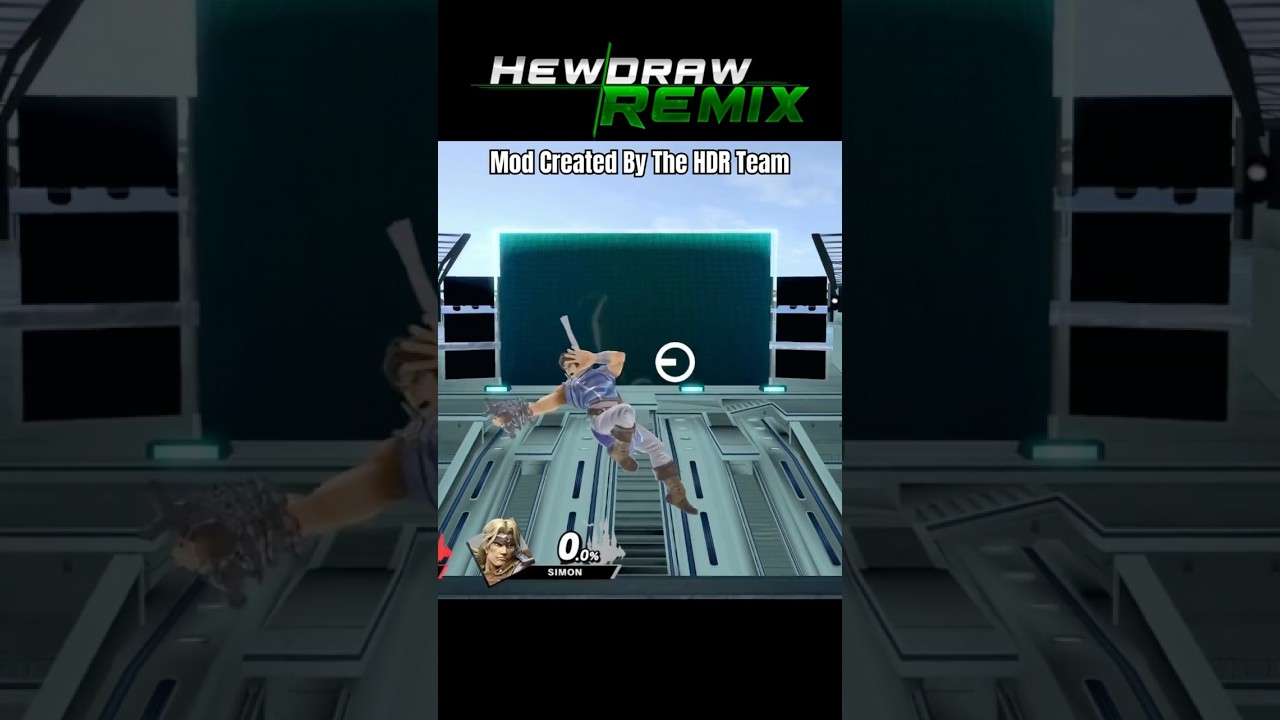 Richter's New Moveset in Smash Ultimate Mod 🎮