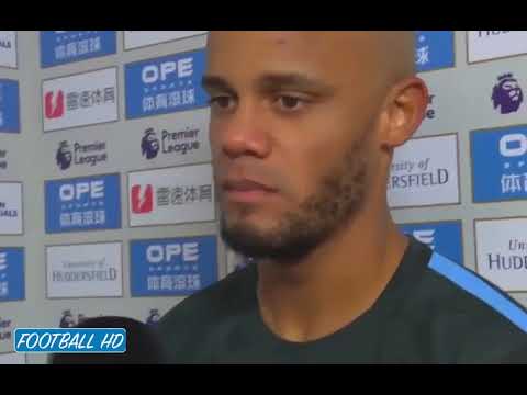 Sterling and Kompany || Post match reaction || Huddersfeild vs Man city (2-1) ||