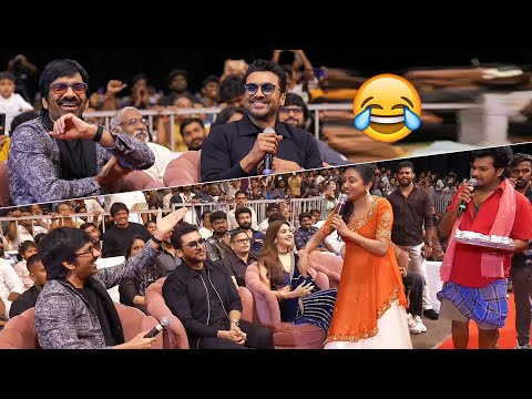 Ravi Teja & Suriya Super Fun With Suma 😂 | Mass Jathara Movie Pre-Release Event