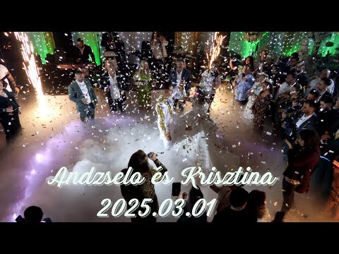 Andzselo és Krisztina // Nyítótánc