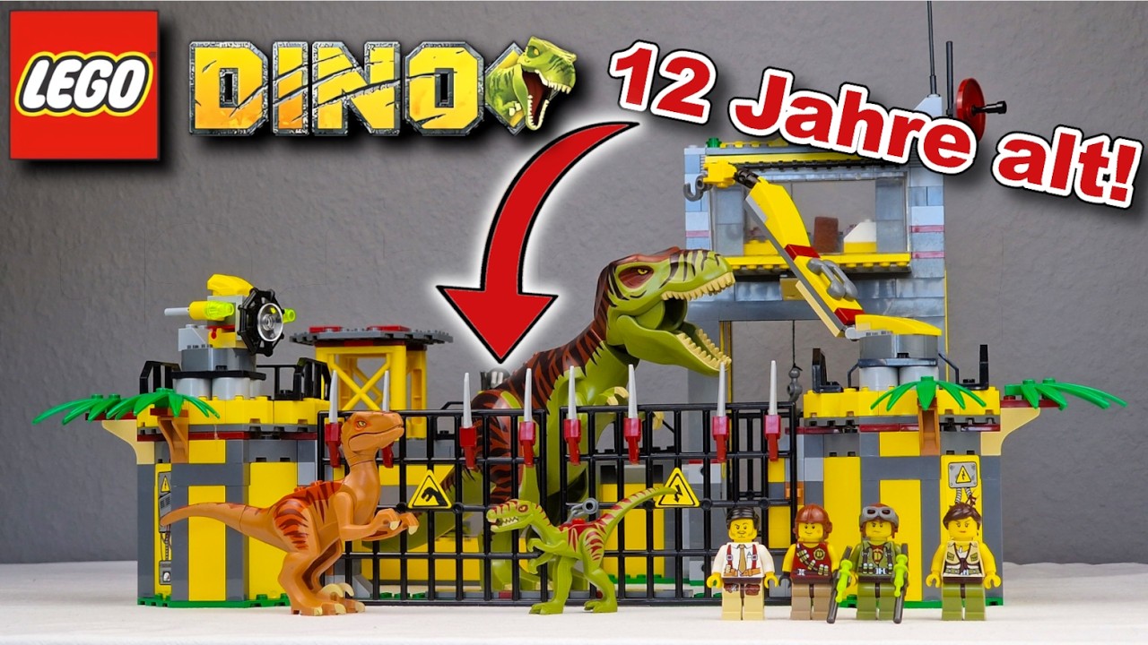 Lego Dino Defense HQ 5887 Review: Better Than Jurassic World?