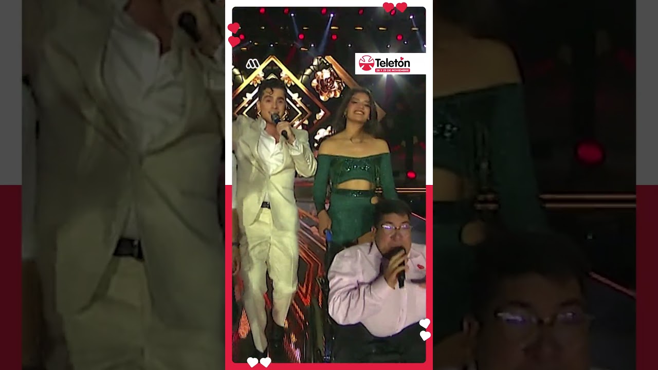 Jeremy Rojas Inspira en la Teletón 2025 con Emilia Dides y Nico Ruiz