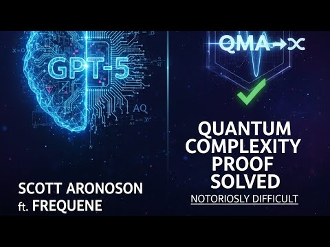 "Notoriously Difficult Proof" in Quantum Complexity Theory #Scott Aronson #Frequene