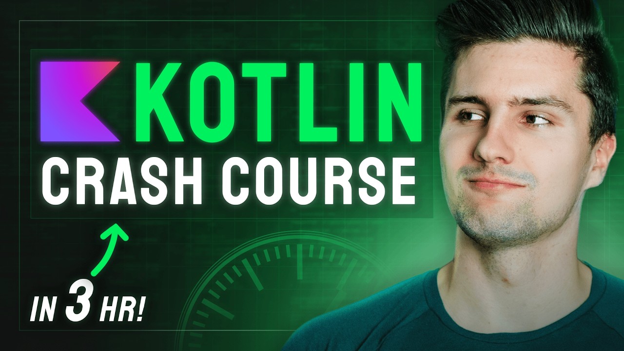 π Complete Kotlin Crash Course 2025: Learn to Build Real Software from Scratch