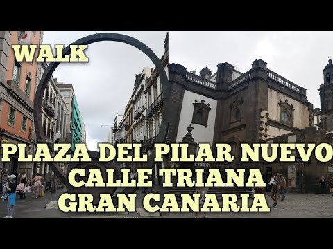 Canary Island Walking Tour: Plaza Mayor to Calle Triana 🏙️