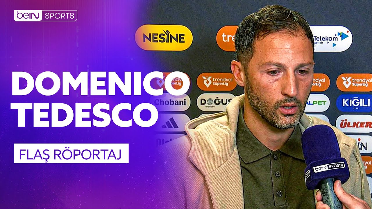 Tedesco After Fenerbahçe vs Fatih Karagümrük Match ⚽