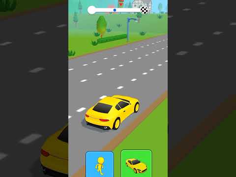 yellow 🧡 Vs blue 🔵 Stickman funny troll Race #shorts #gaming #youtubeshorts