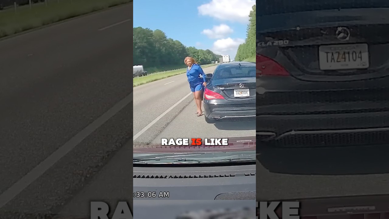 Karen's Hit-and-Run Sparks Road Rage 🚗