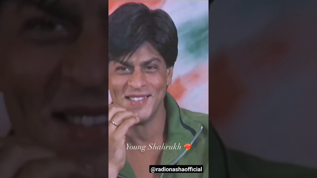 Young Shahrukh Khan's Retro Moments✨