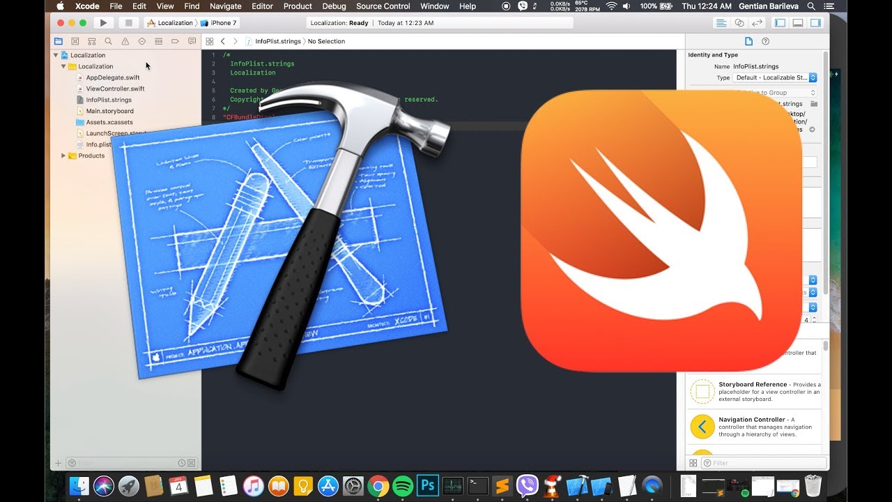 Localize iOS App Name with Xcode & Swift 🌐