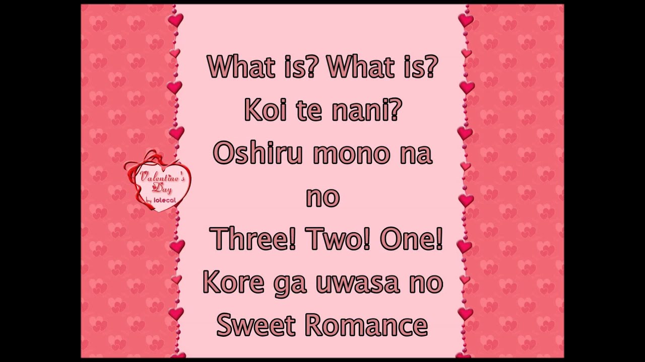Yumeiro Patissiere Sweet Romance Lyrics 💖
