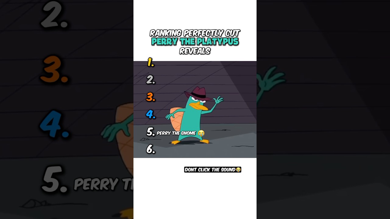Perry the Platypus Ranking Revealed 😭