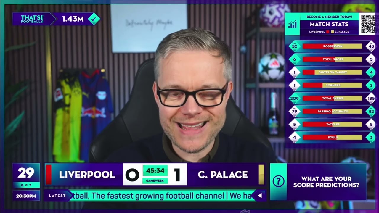 Goldbridge's Top Moments | Liverpool 0-3 Crystal Palace ⚽ Highlights & Reactions