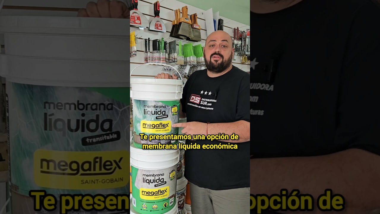 Megaflex: La Membrana Líquida Más Vendida 🏗️