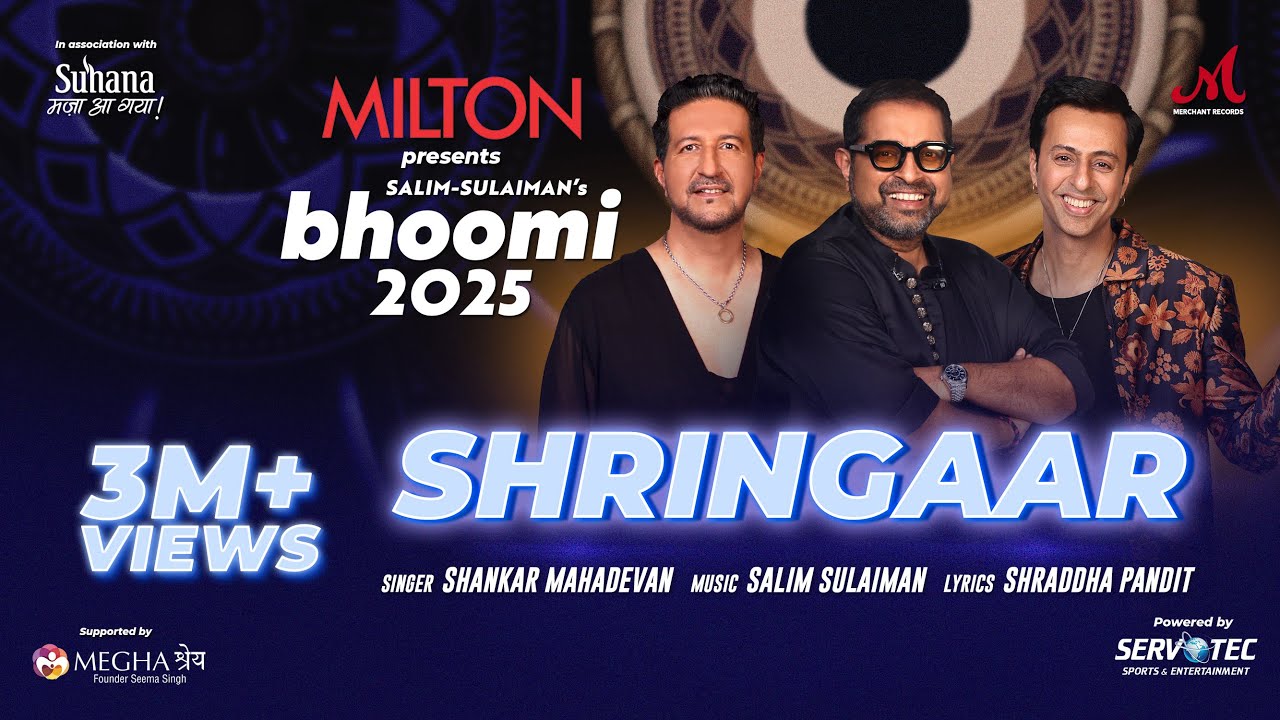 Shringaar - Bhoomi 2025 | Salim Sulaiman | Shankar Mahadevan | Shraddha P | Indian Classical Bandish