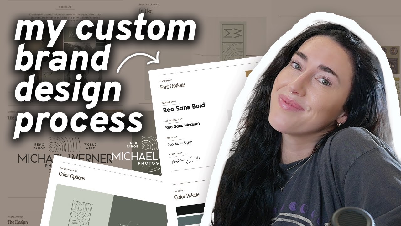 Complete Custom Brand Design Process 🎨