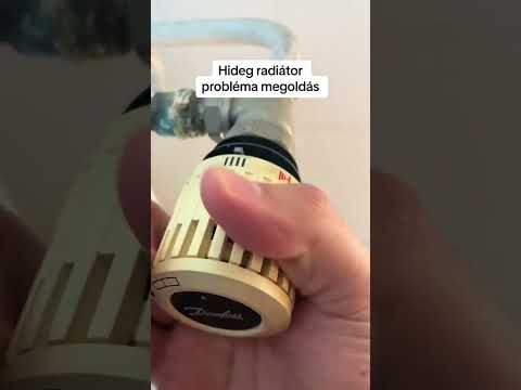 Hideg radiátor általános problémák vezető okai, radiátor szelep letapadás #radiátorlégtelenítés