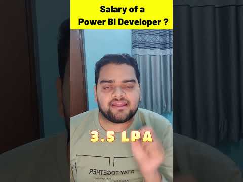 Salary of a Power BI Developer? #powerbi  #learnwidgiggs
