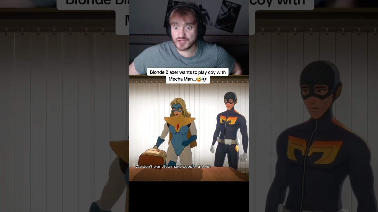 Blonde Blazer's Hilarious Encounter with Mecha Man in Dispatch! 😂