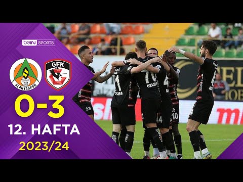 Corendon Alanyaspor (0-3) Gaziantep FK | 12. Hafta - Trendyol Süper Lig 2023/2024