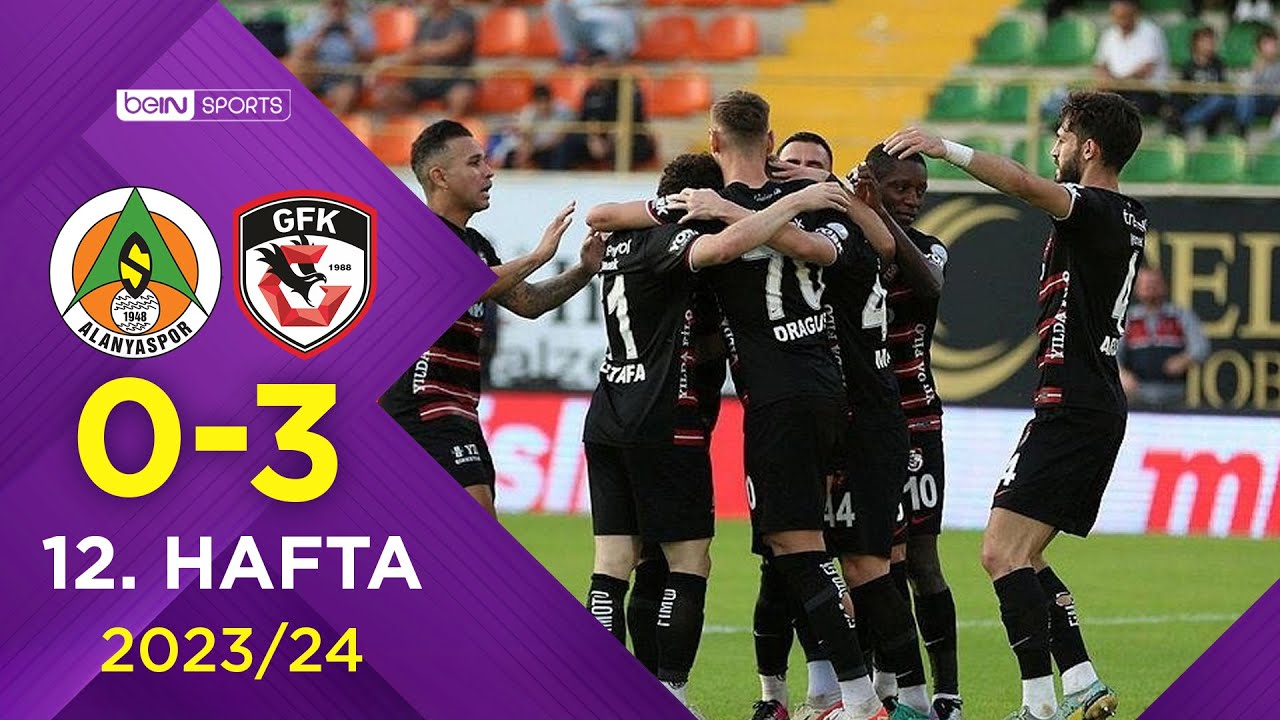 Corendon Alanyaspor Suffer 3-0 Home Loss to Gaziantep FK in Week 12 of Süper Lig ⚽