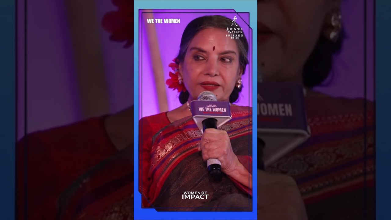 Exclusive | Shabana Azmi On Feminism & Her Father's Unforgettable Poem | Barkha Dutt #shorts