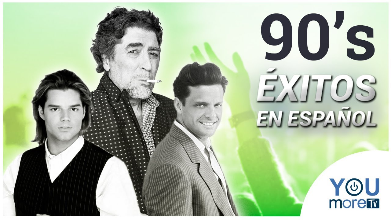 Éxitos de los 90 - 1 Hora de Música en Español