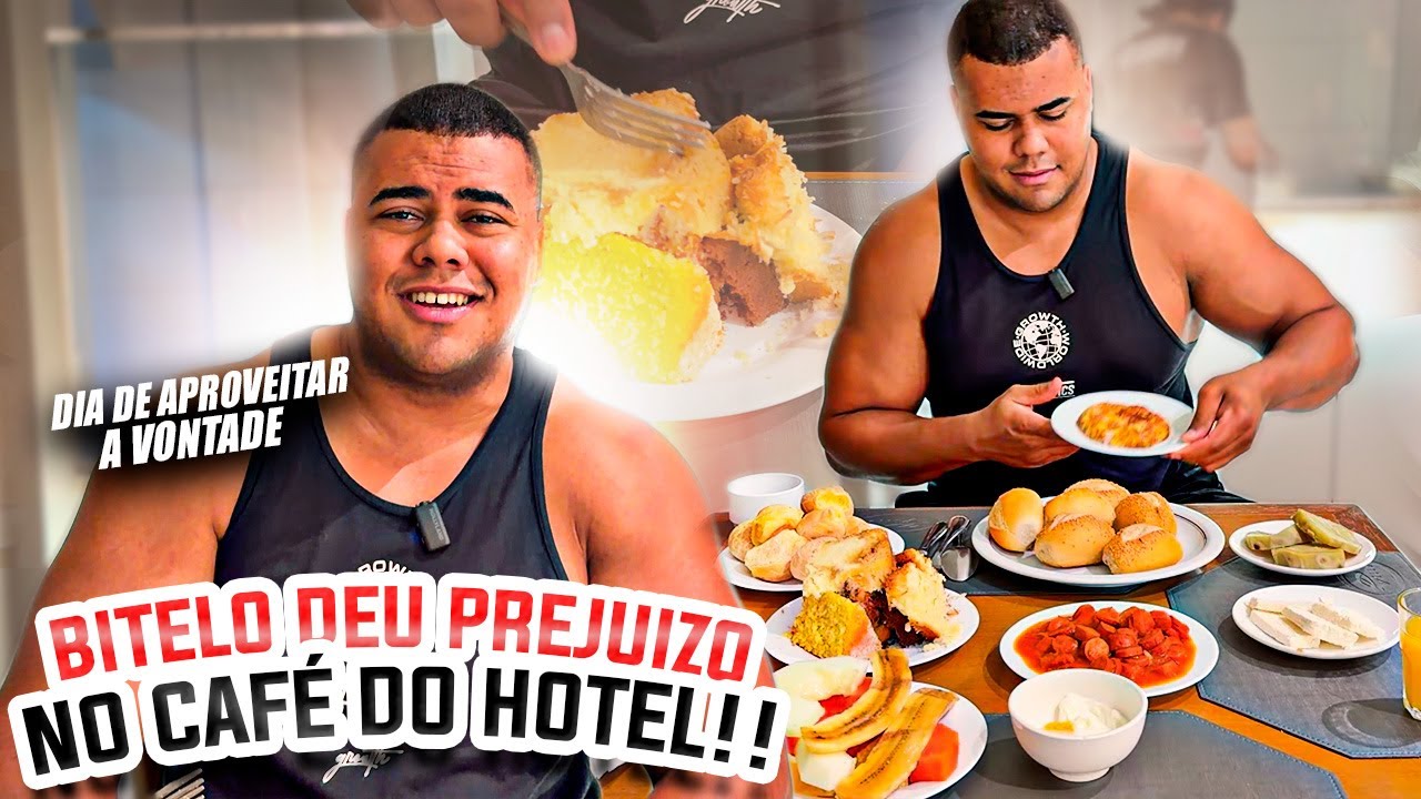 BITELO Faz Uma Surpresa Explosiva no Café da Manhã do Hotel! 😱