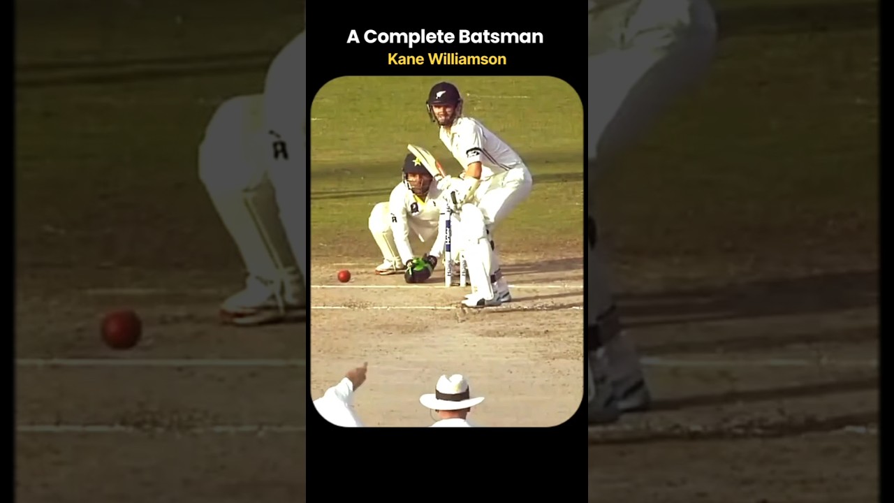 Kane Williamson's Perfect Batting Techniques 🏏
