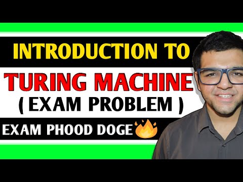 Turing Machine का परिचय | Theoretical Computer Science में हिंदी में