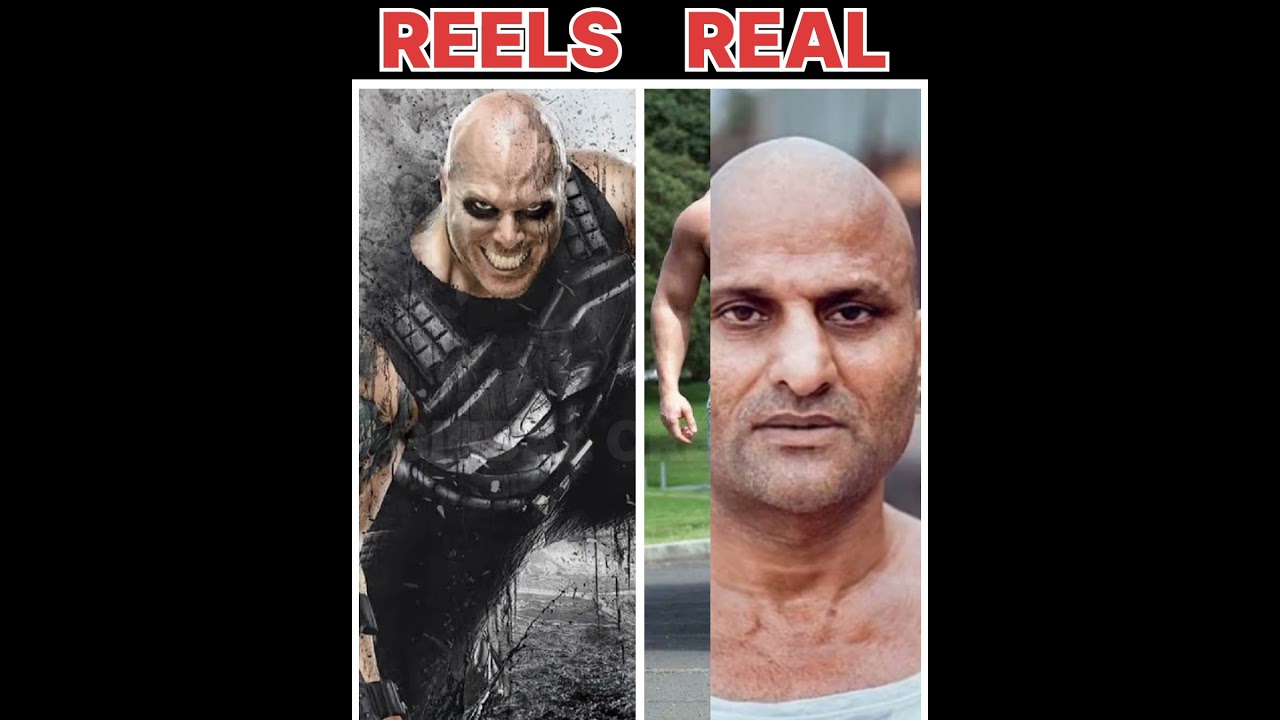Flying Jatt Movie Reels vs Real Characters 🎬