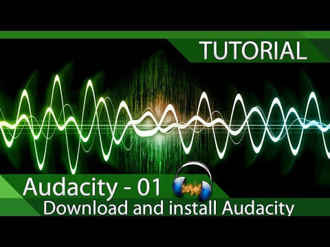 Audacity - Tutorial 01 - Download and install Audacity