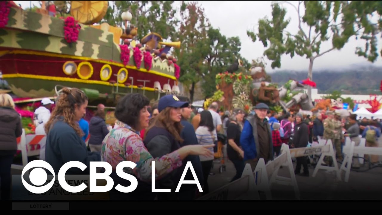 Floatfest in Pasadena Showcases Rose Parade Floats 🎉
