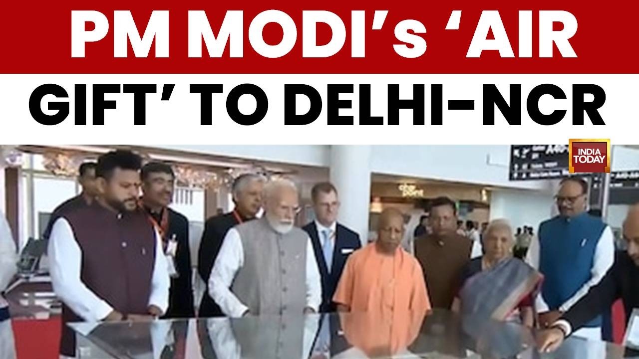 PM Modi Inaugurates Noida International Airport ✈️
