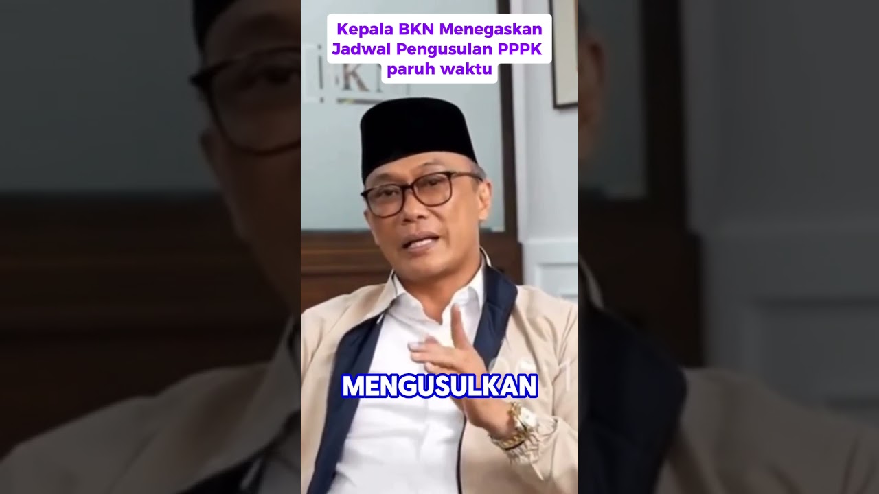 Pengajuan PPPK Paruh Waktu Harus Segera