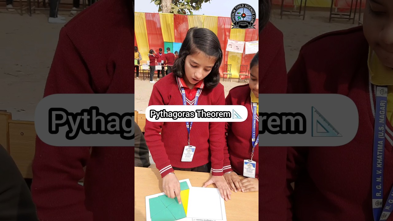 Simple & Clear Pythagoras Theorem Proof | Easy Math Experiment 📐