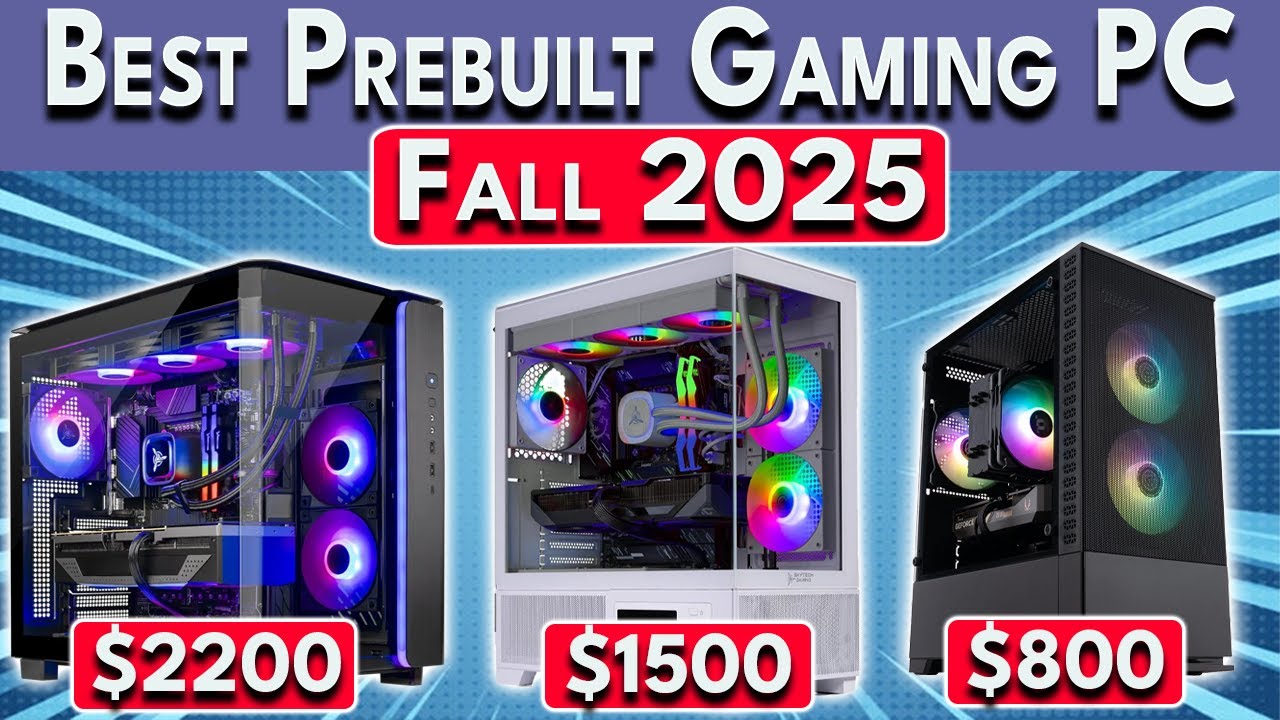 Top Prebuilt Gaming PCs 2025 & 2026 🖥️