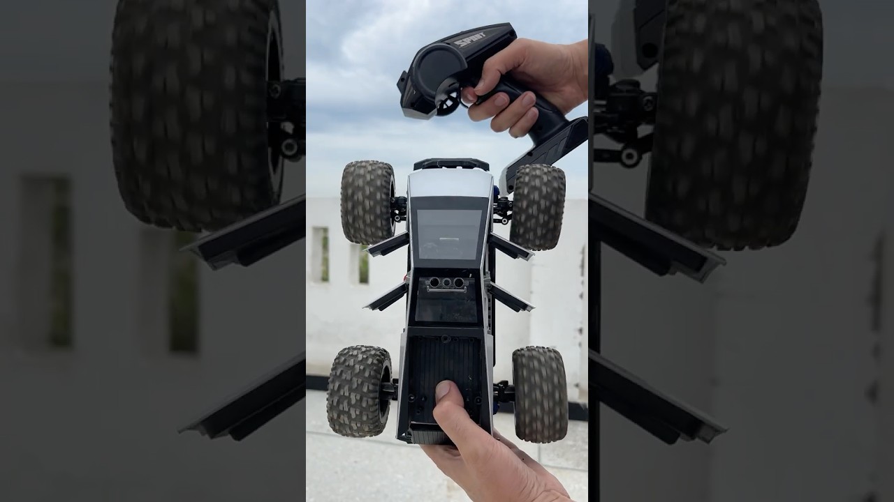 RC Monster Tesla Cyber Truck Off Roader #automobile #tesla #cybertruck #rc