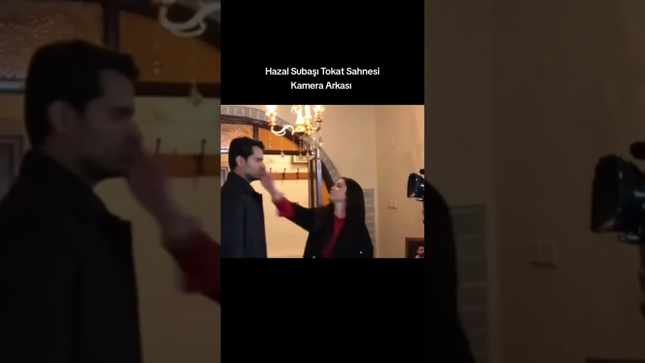 Hazal Subaşı Tokat Sahnesi #kameraarkası #hazalsubaşı #sahipsizler
