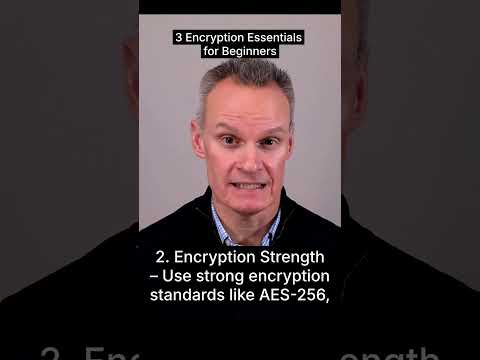 Encryption Essentials for Beginners #cybersecurity #informationsecurity #encryption #cyber #veteran