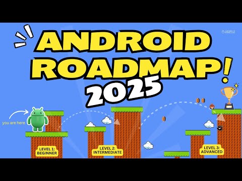 Android Application Development Roadmap 2025 | Beginners to Advanced | Important Topics