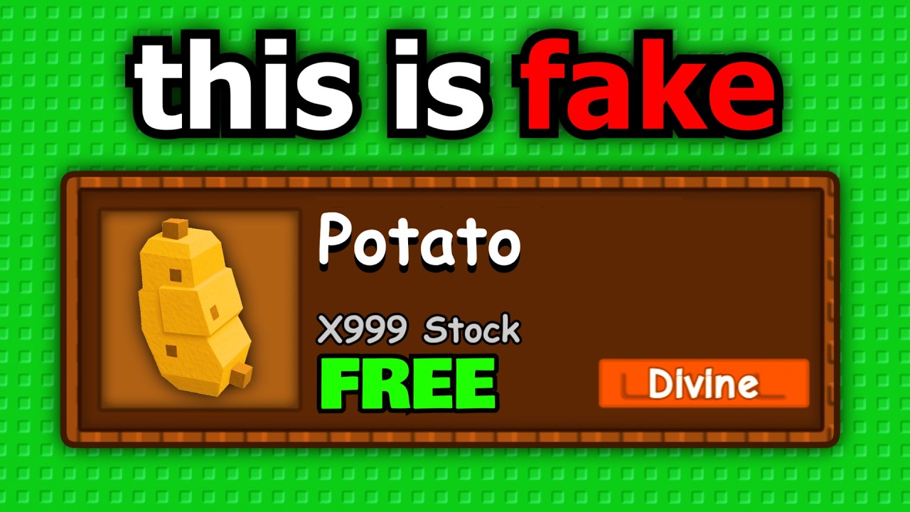 Fake Fruits in Grow A Garden Dino 🍎