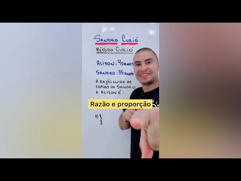 RAZÃO e PROPORÇÃO | 80% ERRAM 🚨