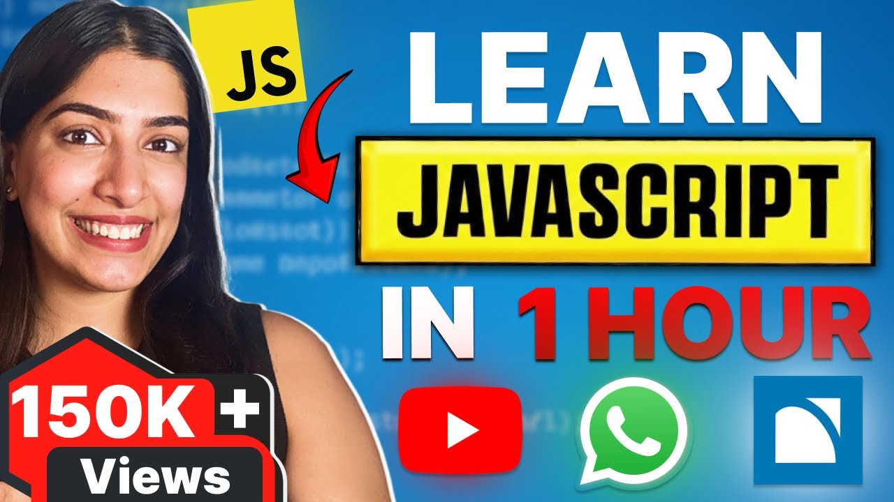 JavaScript for Beginners: Master the Basics in Just 1 Hour! 🚀