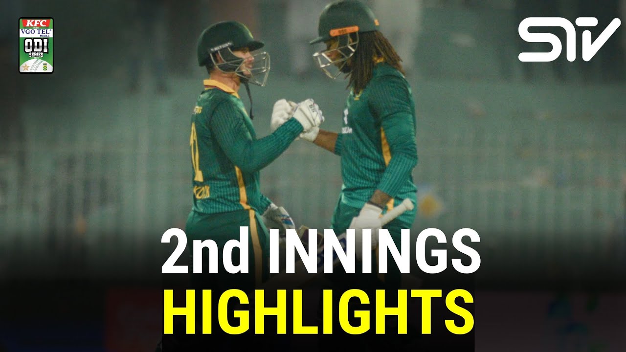 Pakistan vs South Africa 2nd ODI Highlights | Exciting Moments from Series 2025 🏏