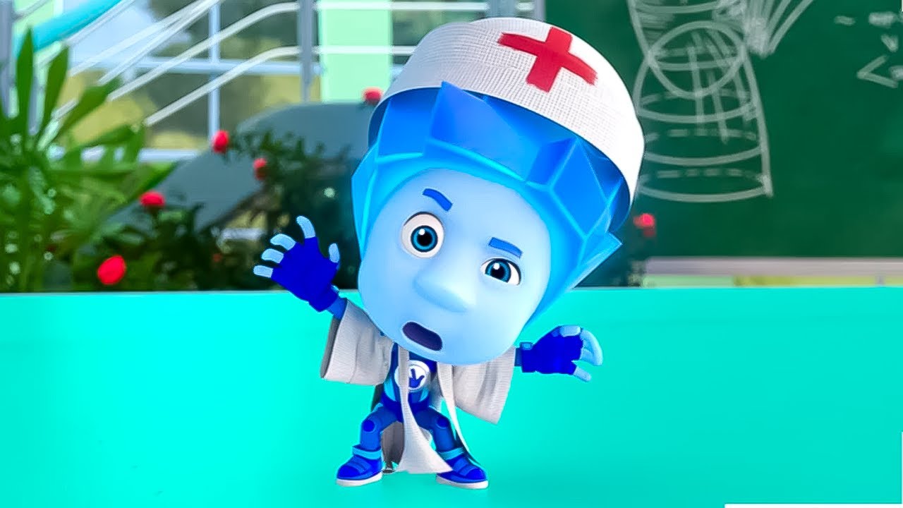 БИНТ (Новая серия!) — Фиксики помогают и учатся лечить 🩹