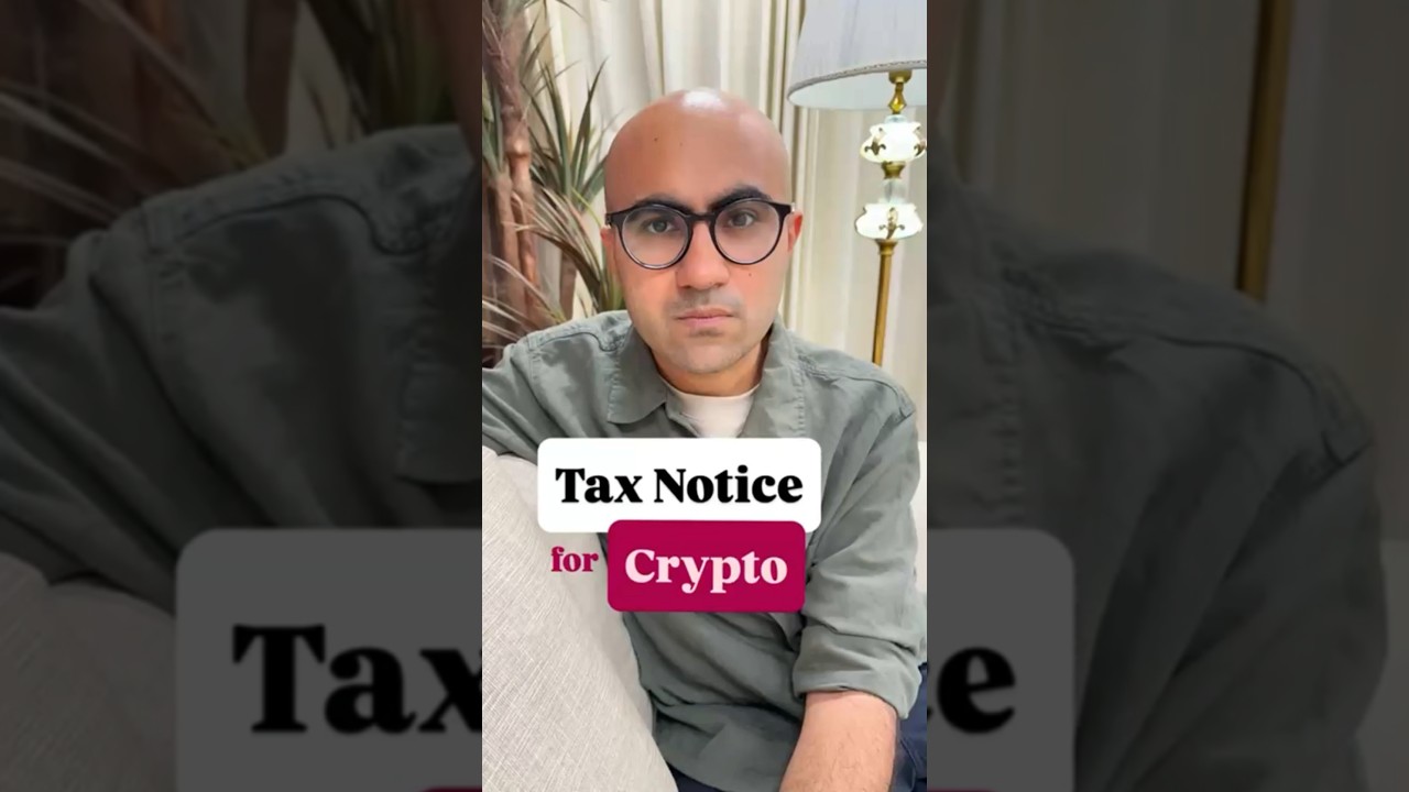 Tax Notices for Cryptocurrency Holders | Insights by Sarthak Ahuja