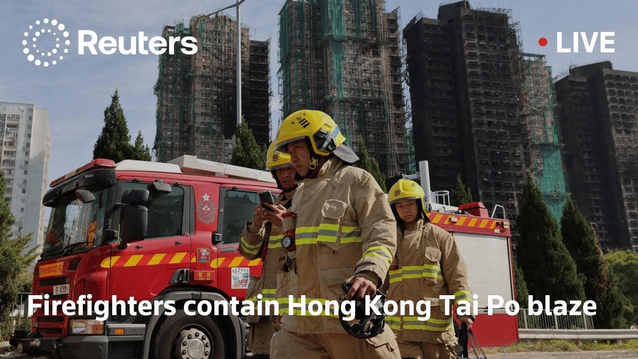 Hong Kong Firefighters Contain Major Tai Po Blaze 🚒