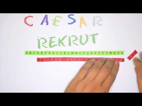 Erklärvideo Cäsar-Verschlüsselung